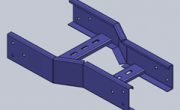 Cable Ladder Fitting - Traight Reducer
